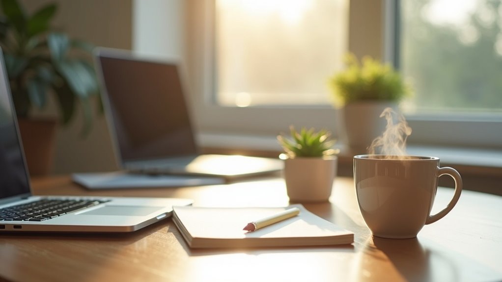 organized workspace enhances productivity