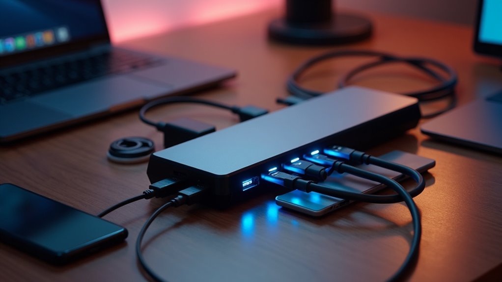 power management for usb hubs
