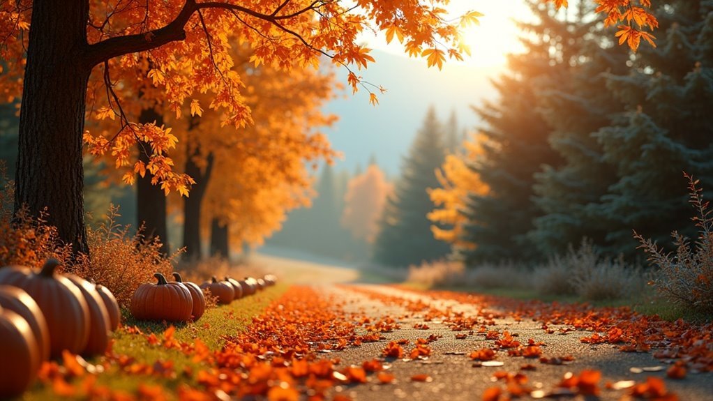 seasonal imagery enhances homepage