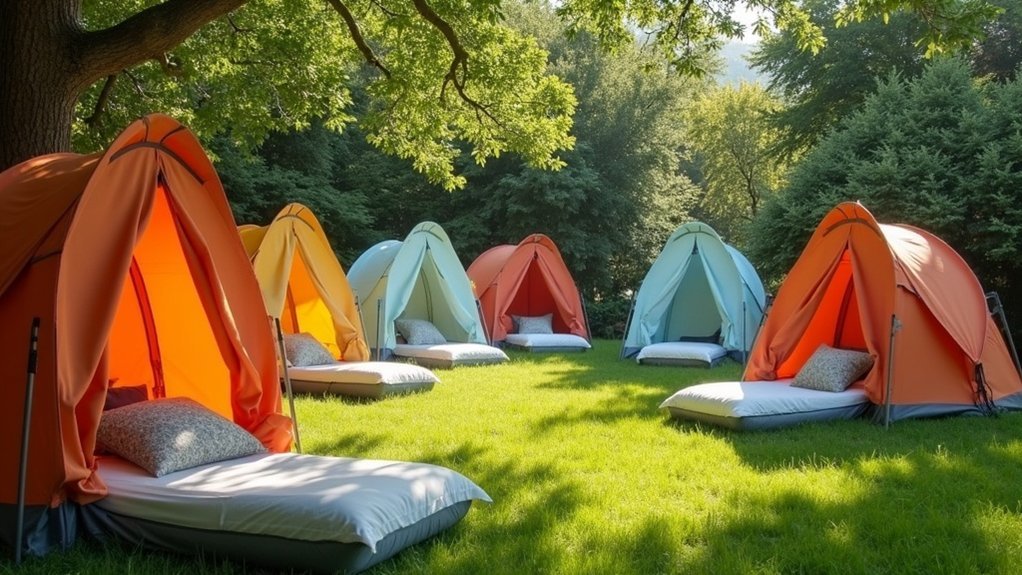 ultimate comfort privacy tents
